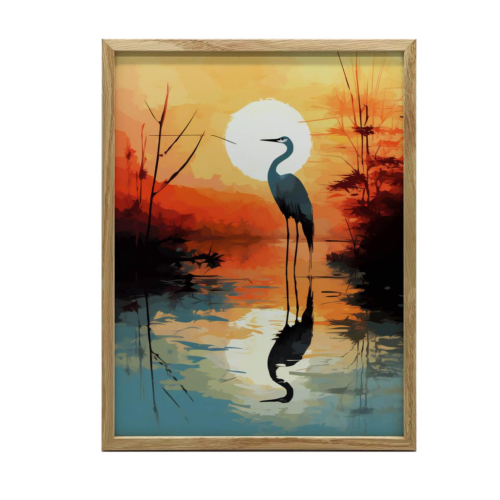 Krajobraz Krajobraz, 30X40 Cm, Bez Ramy, Płótno Premium Na Blejtramie