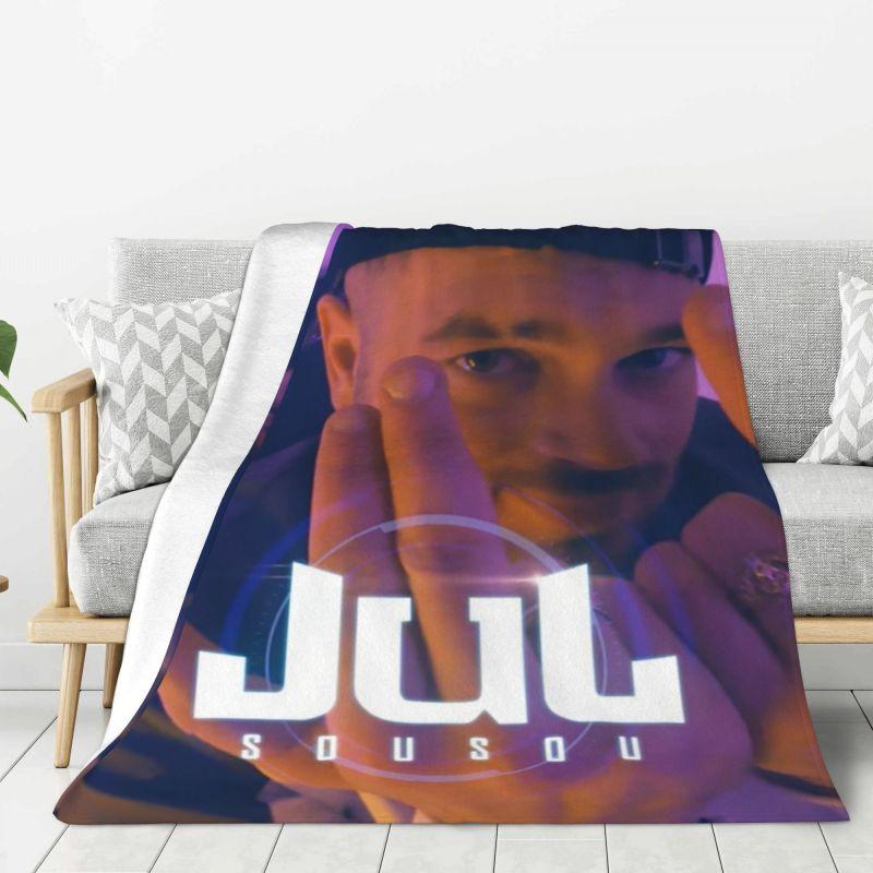 Персональное одеяло Jul Французский рэпер Теплое флисовое мягкое фланелевое плед для кровати дивана путешествий Весна Осень