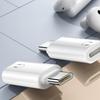 Адаптер для наушников USB C на 8-контактный Разъемы USB Type-C (папа) на 8-контактный (мама) для сотового телефона, планшета, без зарядки
