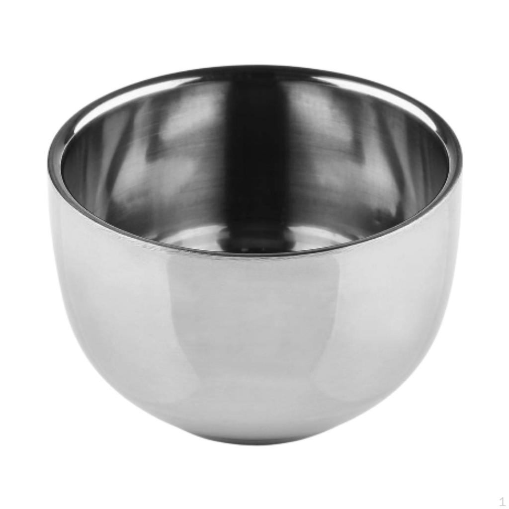 Shaving Bowl Wet Cup Smooth Portable Heavy Duty Grooming Set Shave Soap for Valentines