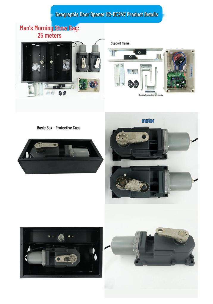 Smart Underground Electric Motor for Double Leaf Villa Courtyard Swing Doors
