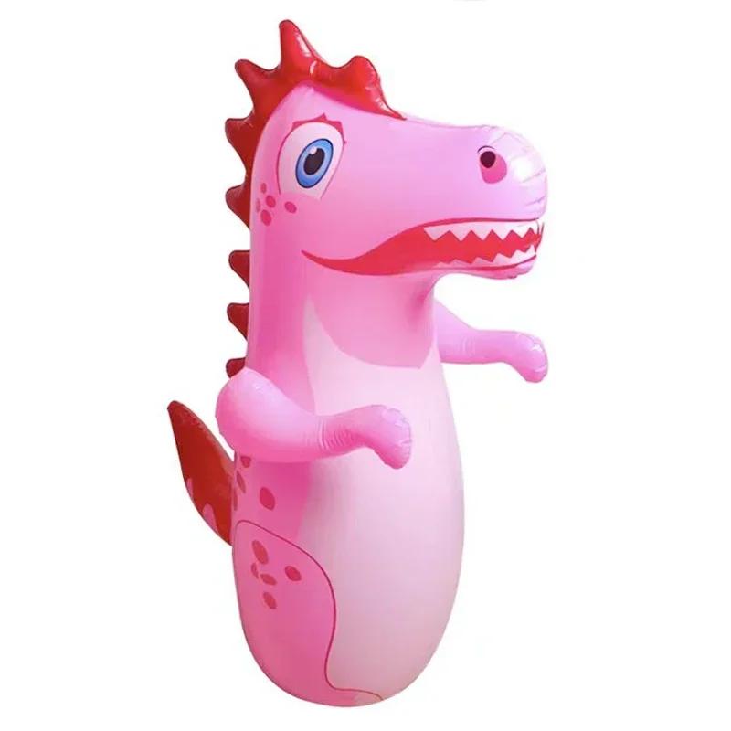 Tumbler Boxing Inflatable Dinosaur Punching Bag Boys Games Sport Toys Christmas Birthday Gift for Boys Girls Parent Child Toys