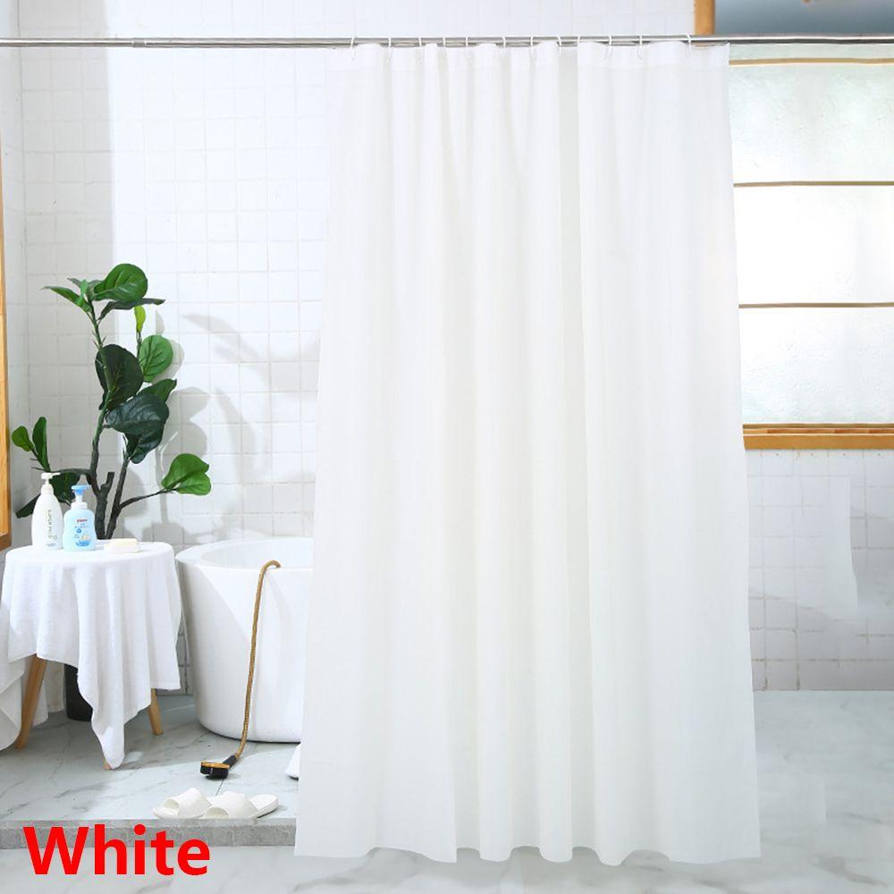 New With 12 Hooks Home Living Bathroom Screens Shower Curtain Bathtub Curtains PEVA Thicken