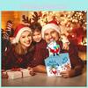 Party Theme Santa Decorations Paper Props Gift Box Christmas Occasions Gifts And