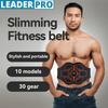 10 режимов умный электрический EMS ABS тренажер для мышц живота, рук, бедер вибрационный ABS стимулятор тренажер для тренировок