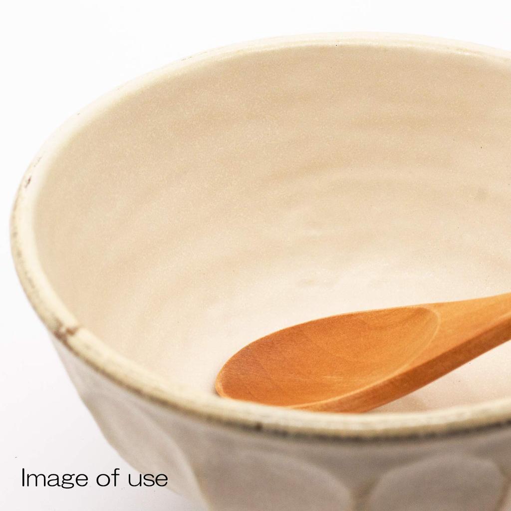 Миска для риса Mino Ware Kaneko Kobei, белая, Nerinaka, диаметр примерно 16 x высота, можно мыть в микроволновой печи, сделано в Японии, "Rinka", 8,5 см, 555-0024