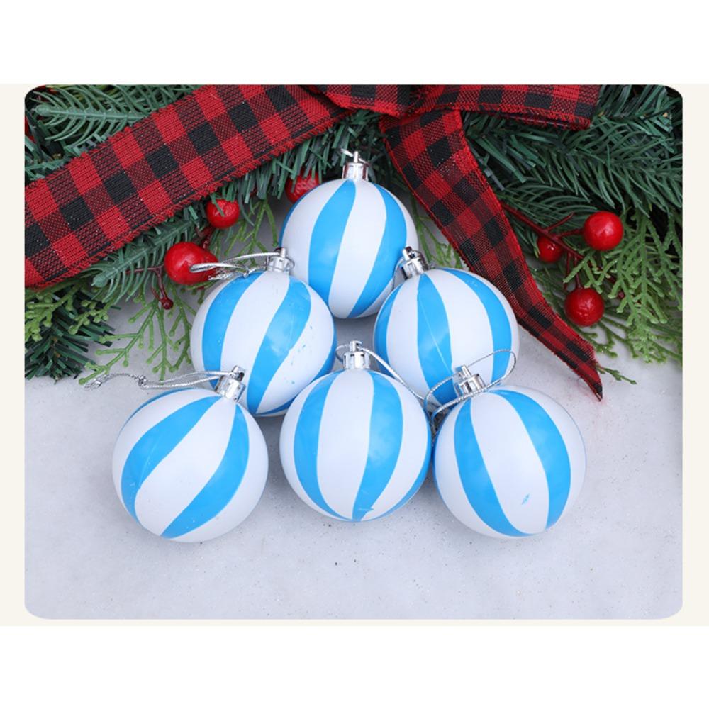 Christmas decoration, painted striped sphere, Christmas, wedding, bar, interior decoration, decoration, Christmas tree pendant