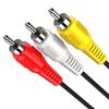 Для ТВ/ПК/видеорегистратора Адаптер-линия Джек «папа» — «мама» Аудио-видео кабель AV Композитный USB на 3 RCA