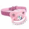 Pink Glitter Pacifier Gag Ddlg Abdl Littles Play Gags