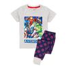 Boys Superhero Long Pajamas Set