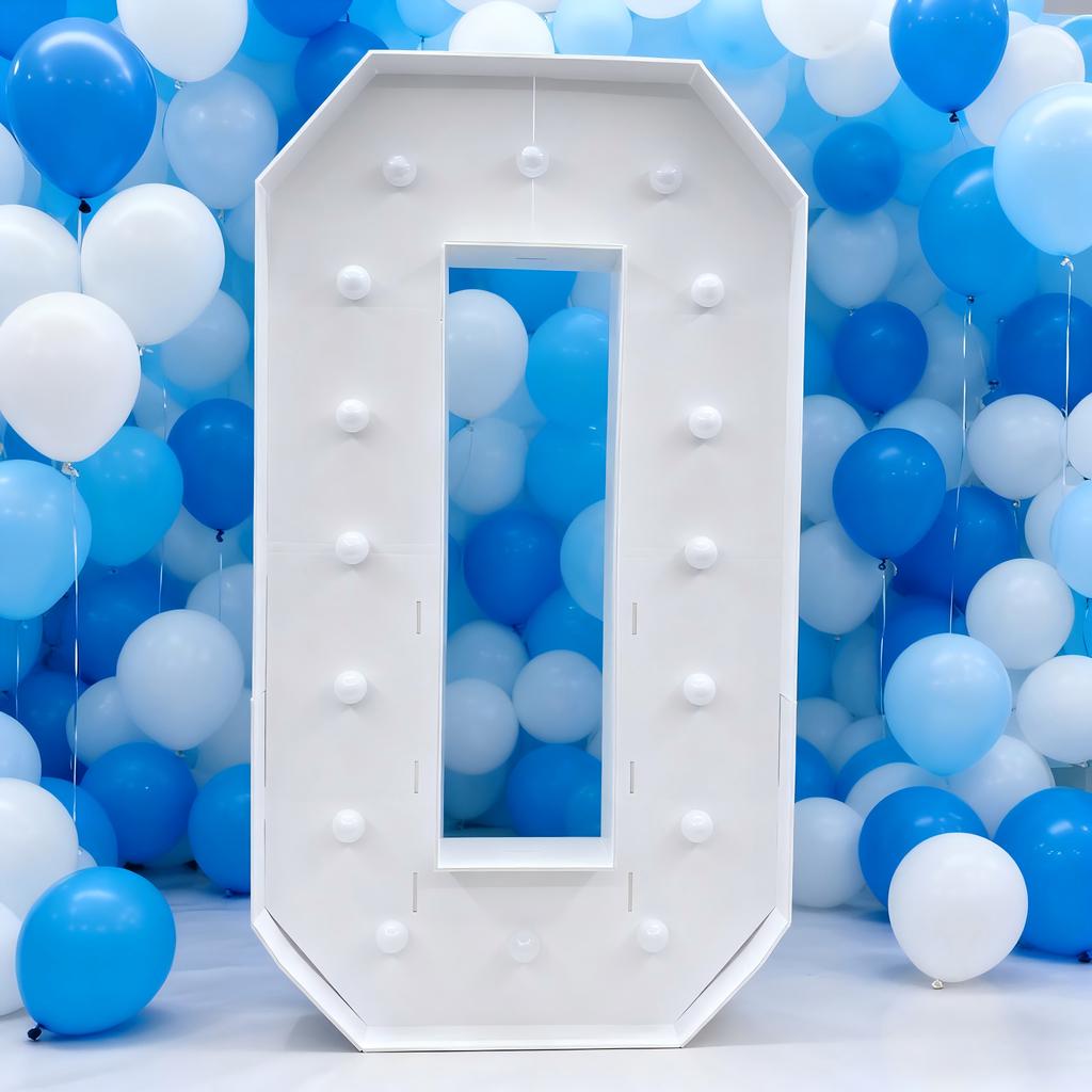 С светодиодной подсветкой Cool White, Letter KT Board 4 фута/120 см – Фон для свадьбы, дня рождения, Декор, Декор для выпускного вечера – Световой знак-вывеска