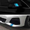 TOMALL 6pcs Wheel Rim Stripe Reflective Stickers for Car Vinyl Reflective Safety Decoration Stripe Universal Rim Decals for Bumper Fender Accessories