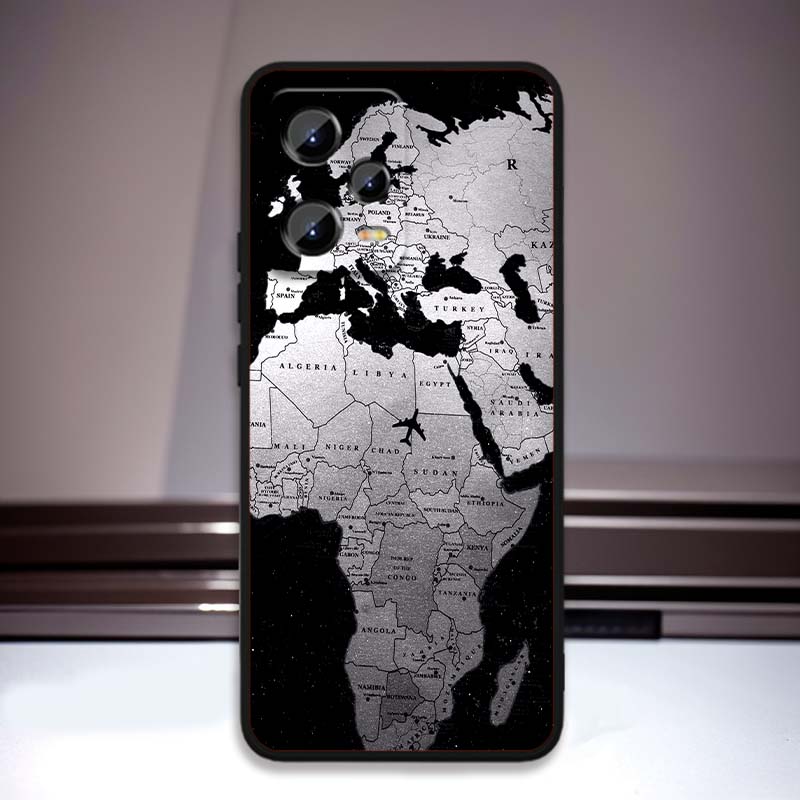 Модный рисунок самолета Для Xiaomi Redmi Note 15 14 13 12 12S 11E 11 11S Pro Plus 4G 5G Черный Мягкий ТПУ Чехол для телефона