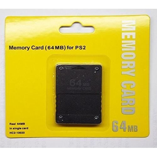 Memory Card - Sony - PS2 - 64 MB - Essential Accessory - Compatible GAME BOY