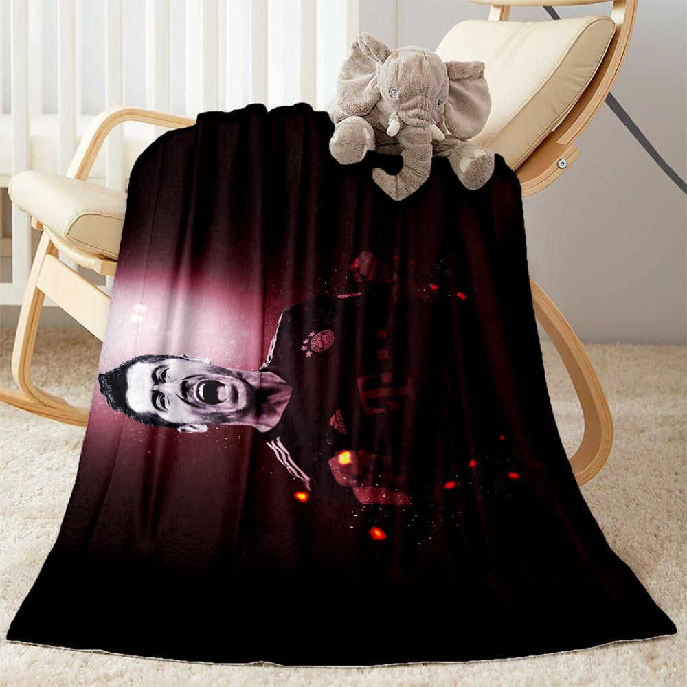 Fc Bayern Celebration Moment Blanket Comfortable Great for Office Couch Bed Four Seasons Universal Playful Design