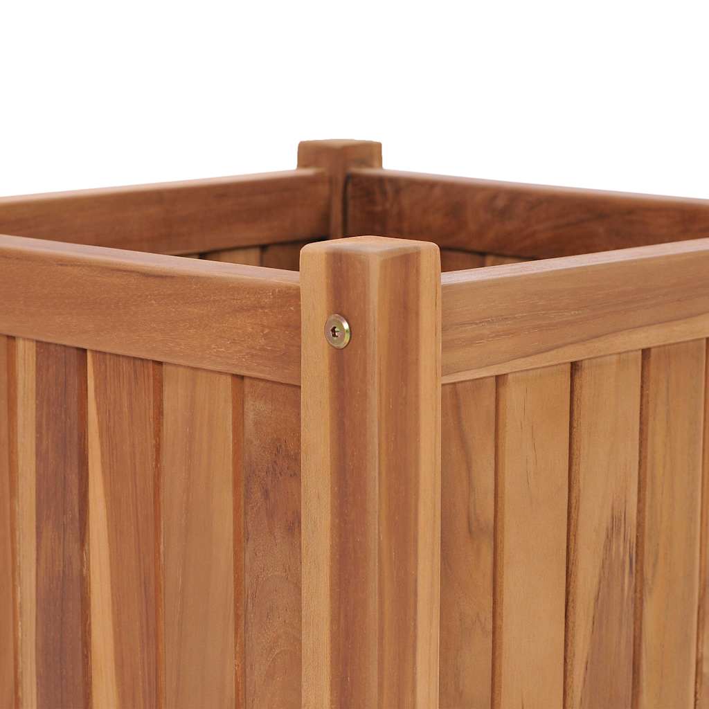 Raised Garden Bed 50x50x50 cm Solid Wood Teak