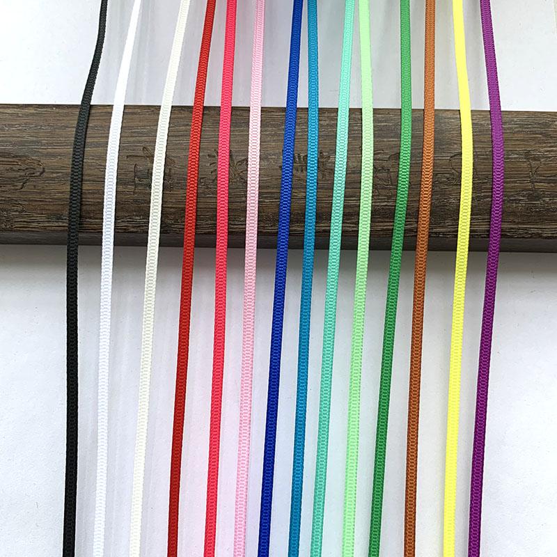 5 м/16,4 фута в каждой упаковке, тонкие ленты шириной 3 мм для шитья шляп, занавесок, платьев, аксессуаров для самостоятельного изготовления, ручная работа, изогнутая лента, тесьма, украшения из ткани