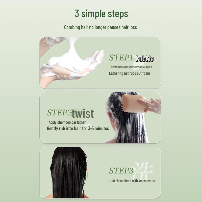 Травяной шампунь для роста волос Tongrentang