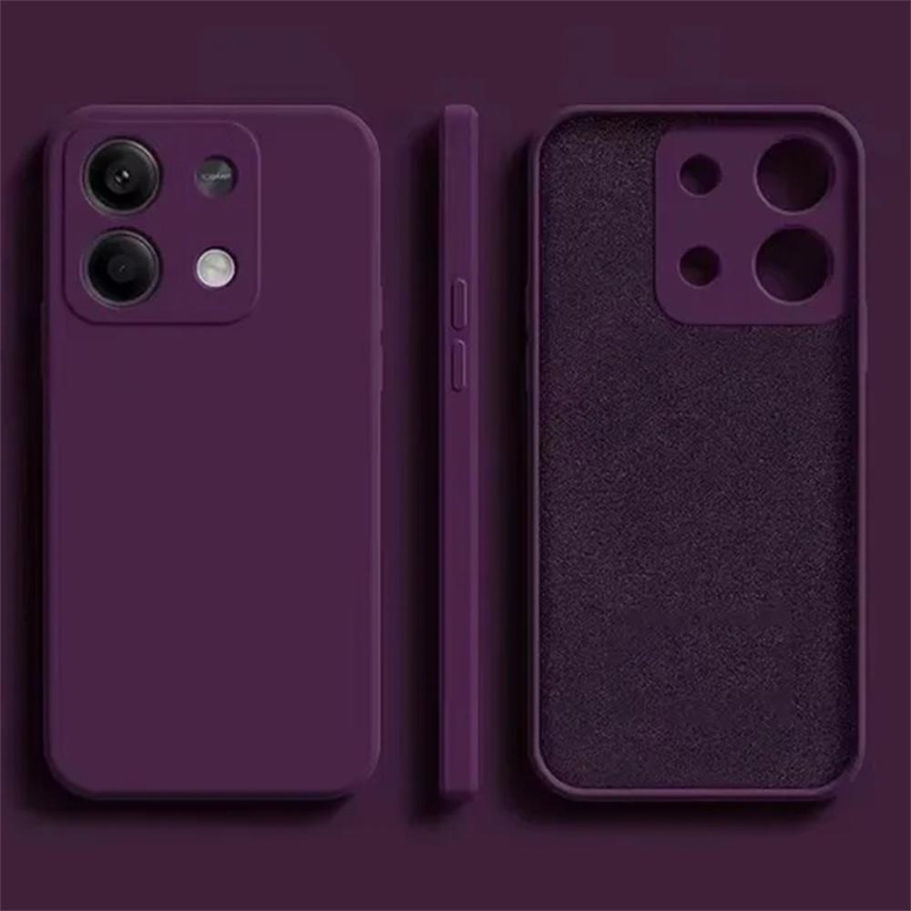 Для Redmi Note 13 Pro 4G Чехол для телефона с защитой от падений Жидкий силикон Мягкая TPU Обложка Для Xiaomi Redmi Note 13 Note13 pro 4G