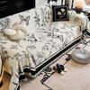 Retro French Sofa Towel Cover Cloth Full Covered Chenille Four Seasons Universal Light Luxury High Sense Sofa Cushion Cover