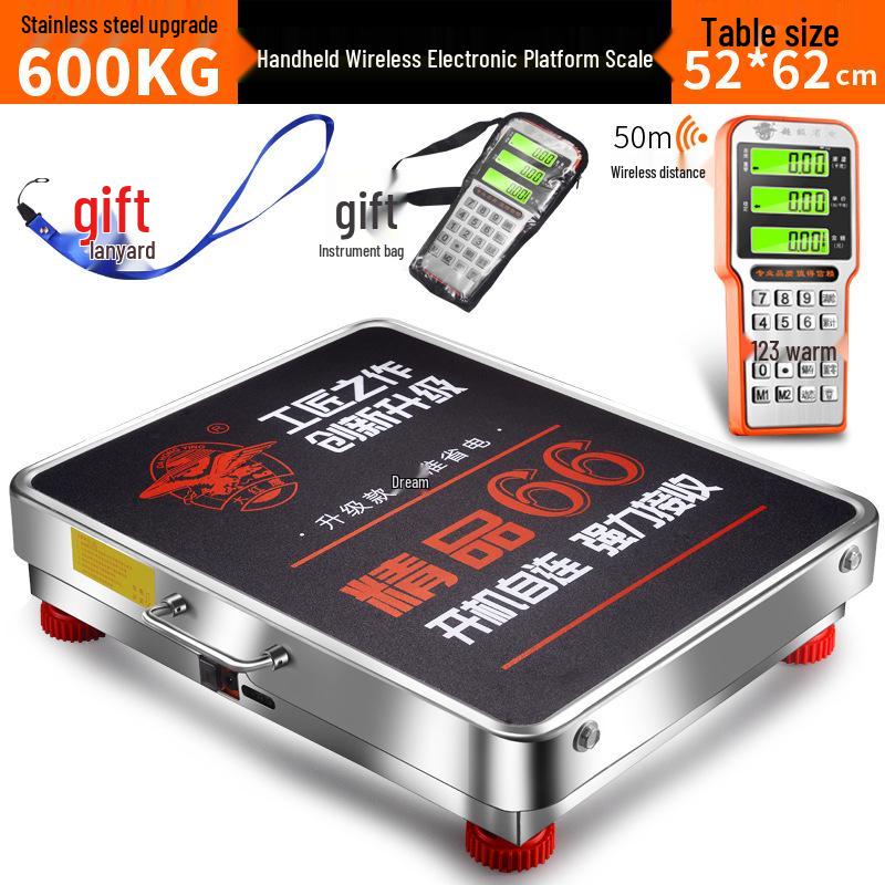 Портативные беспроводные весы Big Red Eagle - Грузоподъемность 300 кг и 600 кг
