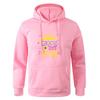 Long Sleeve Gray Black Teens Autumn Hooded Sweatshirt Hoodie Sportswear
