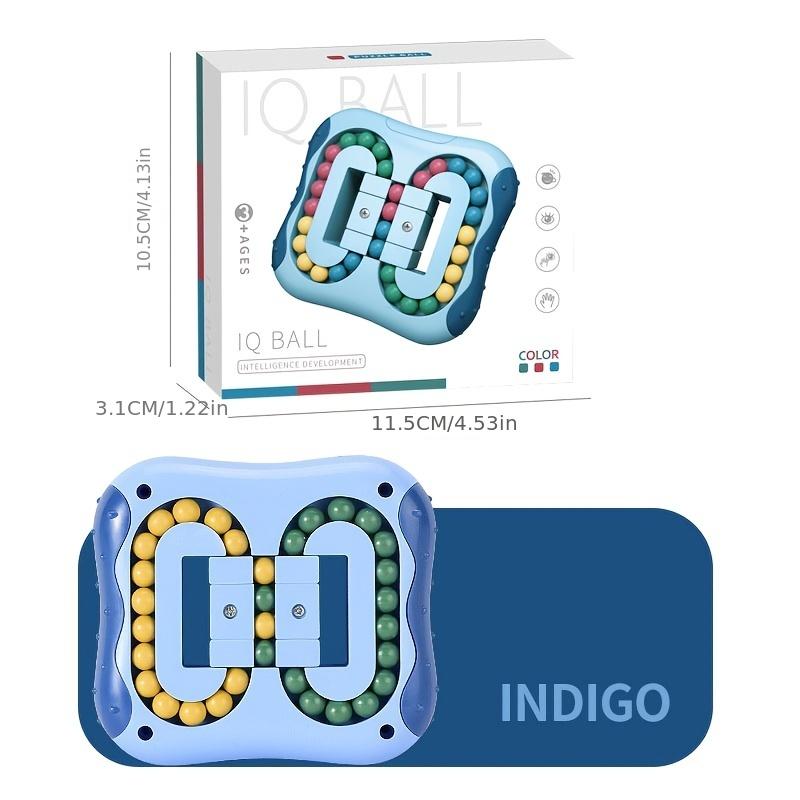 Вращающиеся волшебные бобы, игрушки-пазлы на кончиках пальцев, игры для детей и взрослых, интеллект, развивающие игрушки Монтессори