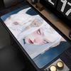 Mouse Pad Devil Oni Mask Keyboard Pad New Mousepad Natural Rubber Anti-Slip Office PC Anime Girl Desk Mat Perfect Gift for Teens