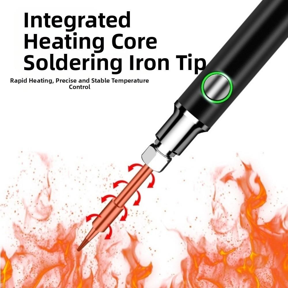 3 Temperature Settings USB Soldering Iron Cordless Burning Wire Pen Electronic Repair