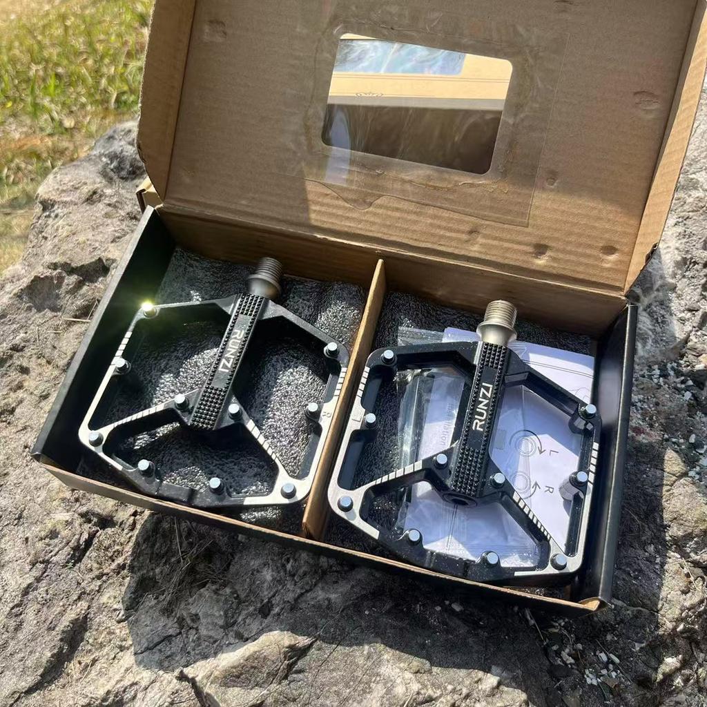 3 Bearing Bike Pedal Ultralight Aluminum Alloy MTB Road Bicycle Pedal Widen Anti-slip Cycling Pedal Bike Accessories