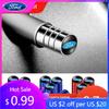 Car Sticker Hot For Ford 4pcs Alloy Auto Wheel Tire Valve Cap For Ford Focus Kuga Fiesta Ecosport Mondeo Escape Explorer Edge Mu