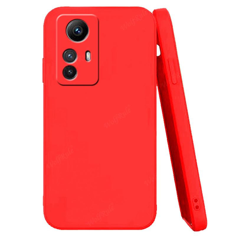 For Xiaomi Redmi Note 12S Case Cover Redmi Note 12S Capas Liquid Silicone Phone Back Bumper TPU Soft For Fundas Redmi Note 12S