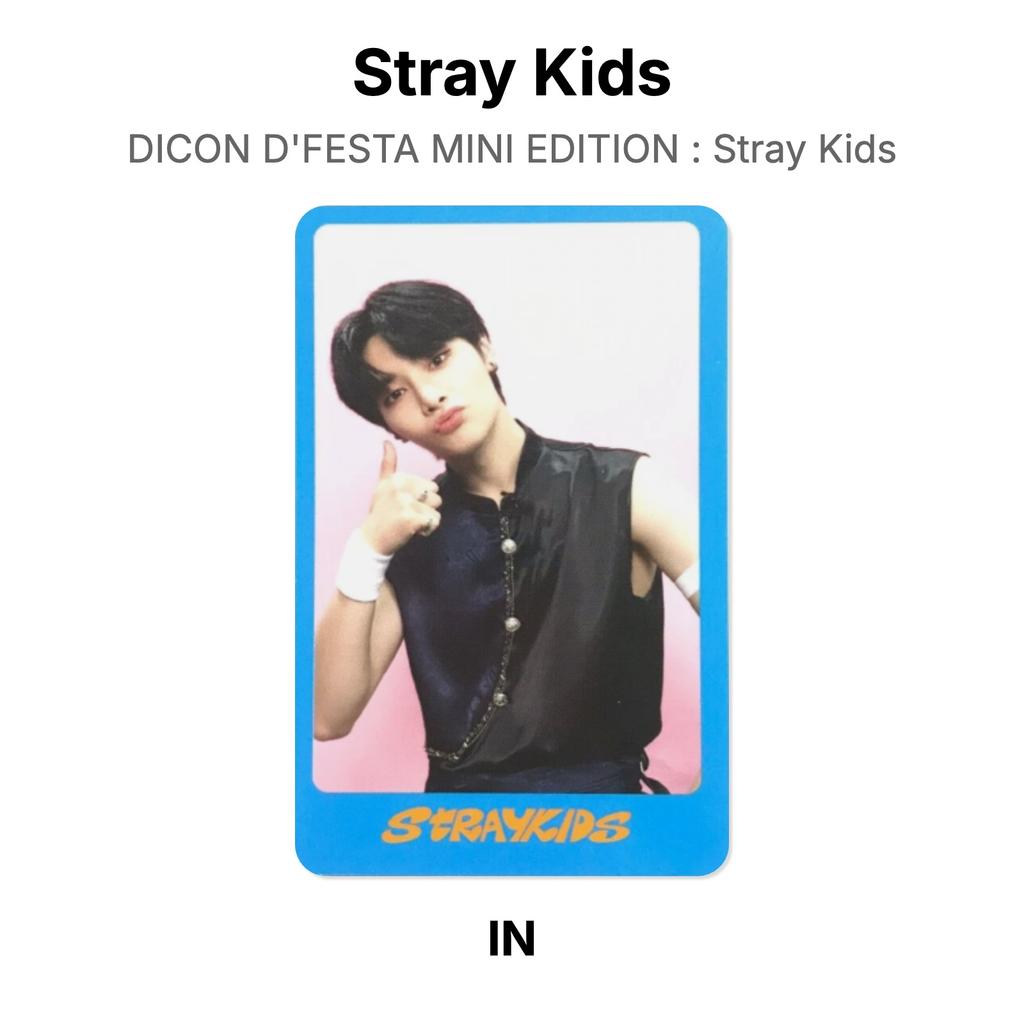 Stray Kids DICON D'FESTA МИНИ-ИЗДАНИЕ : Официальная фотокарточка Stray Kids