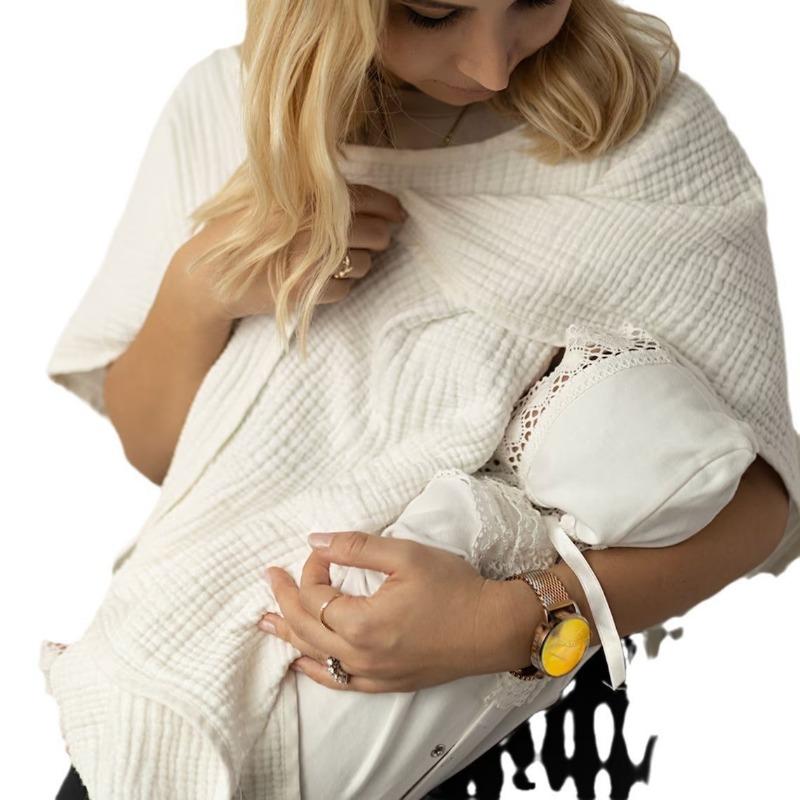 Чехол для кормления грудью в итальянском стиле из чистого хлопка, чехол для матери и ребенка, чехол для детской коляски