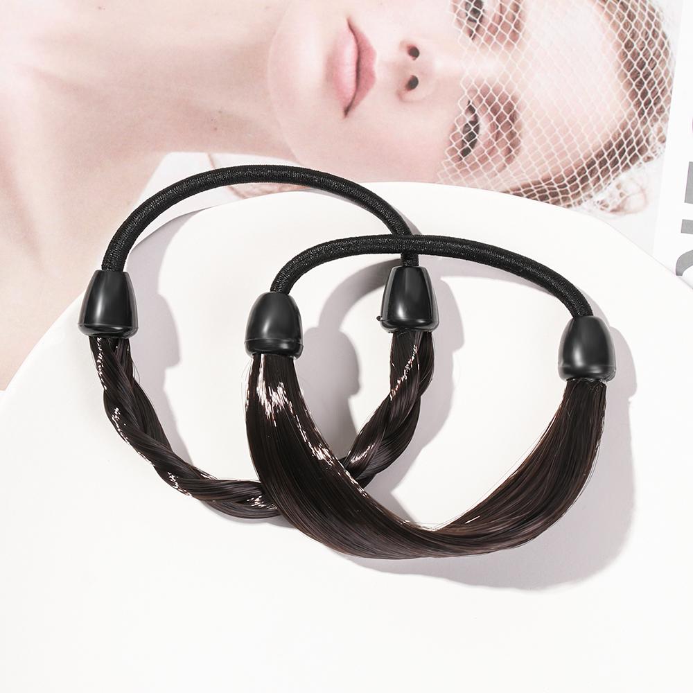 High Quality Multicolor Wig Elastic Band Headwear Head Rope Hair Ring