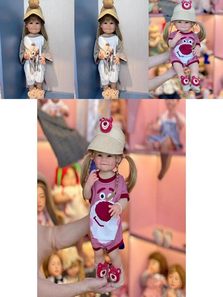 Силиконовая фигура 55 см Реалистичная кукла для коллекционеров и энтузиастов-подарков