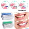 160 шт. Чистка между зубами силиконовые межзубные щетки зубная щетка стоматологические принадлежности