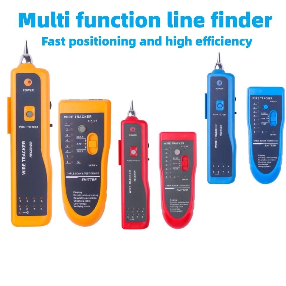 Cat5 Cat6 RJ11 RJ45 Тестер сетевого кабеля Ethernet LAN Детектор телефонного провода Tracker Line Finder Кабель Диагностика Набор инструментов