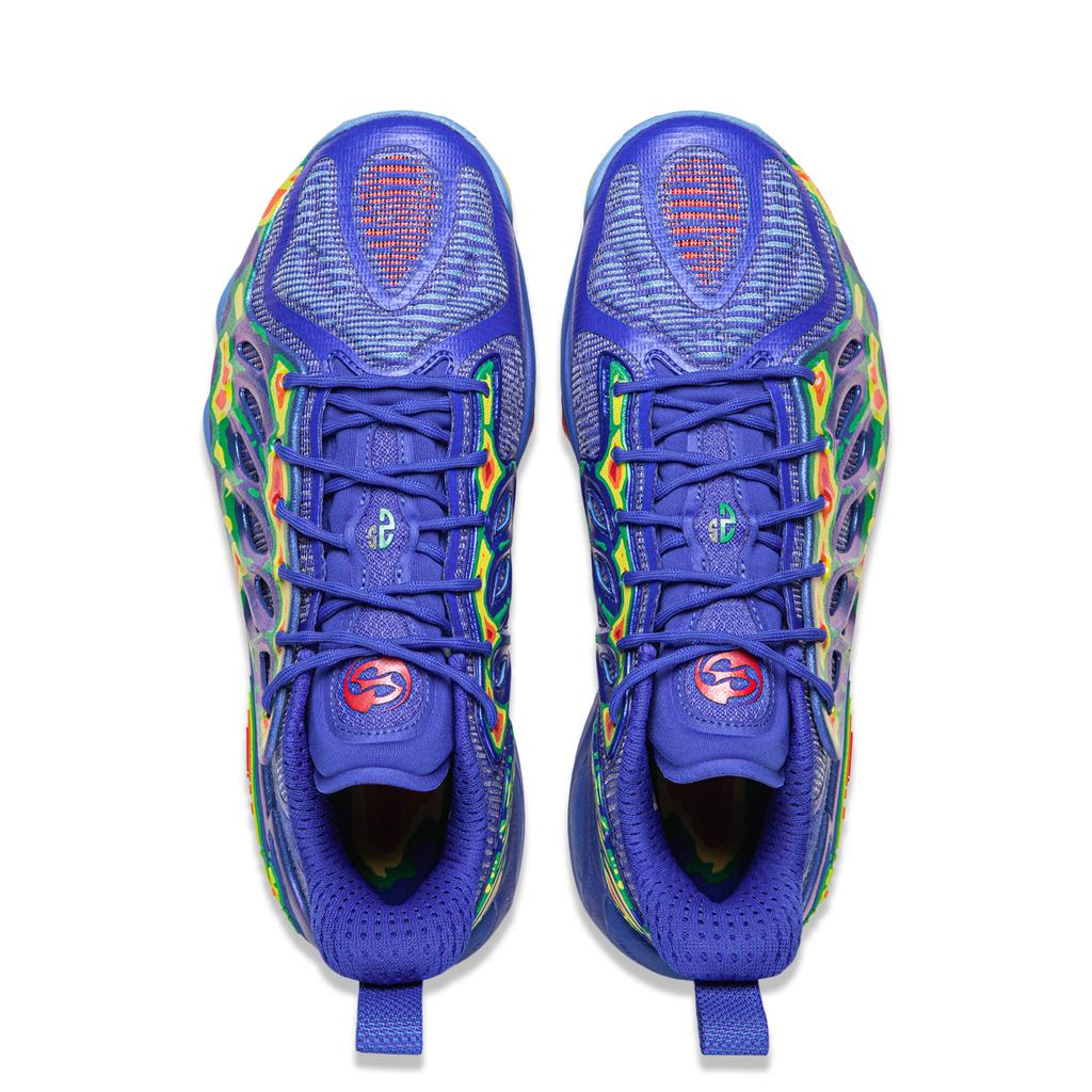 Баскетбольные кроссовки Li Ning BadFive Chase Hunt 2 Низкие Мужские Ярко-синие ABFW013-8