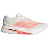 Adidas Adizero Boston 13 Breathable Support Casual Running Shoes Unisex White Pink JP9252