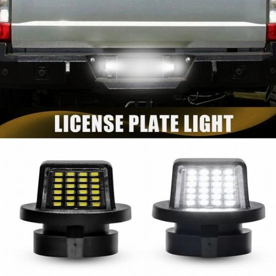 LED Plate Rear License Light Tag Bumper For Lamp Assembly Ford F150 F350 F250