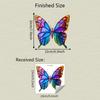 Painted Butterfly Balcony Glass Window Home Beautification and Decoration Electrostatic Uv Window Sticker