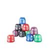 Креативный набор игральных костей-призм и стакана-шейкера с поддоном - Цветной стакан-стоппер для барбекю-бара