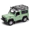 WELLY 1/24 Land Rover 2016 Defender Зеленый / Металлическая Миниатюрная Модель Автомобиля, Готовая Модель 22498SP-W GN