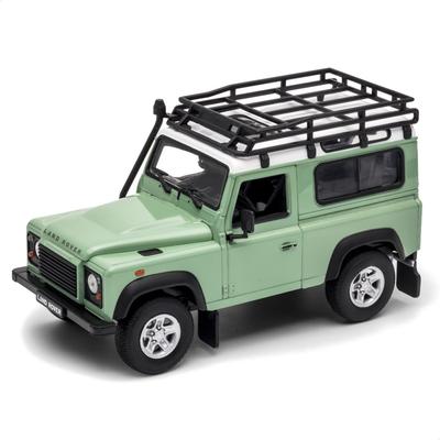 WELLY 1/24 Land Rover 2016 Defender Зеленый / Металлическая Миниатюрная Модель Автомобиля, Готовая Модель 22498SP-W GN