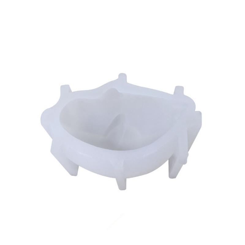 3D Милая молочная силиконовая форма для пудинга, желе, миска для торта, белая форма для холодного льда, кухонные принадлежности для выпечки и украшения торта