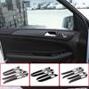Для Mercedes benz ML GLE GL Class GLS320 400 2012- Автомобиль ABS Черный Внутренняя отделка двери Панель Накладка