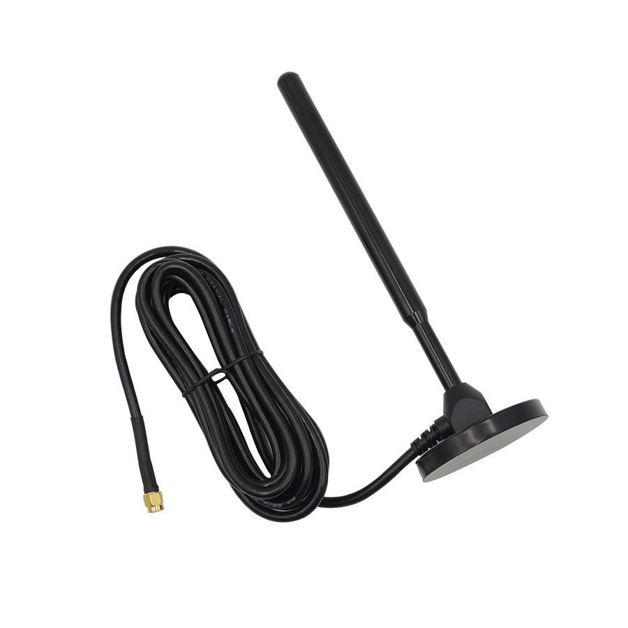 4G Copper Rod Suction Cup Omnidirectional High Gain Antenna, SMA Head, Customizable Multi-band.