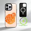 Чехол для телефона A-Aperol Spritz для iPhone 17 16 15 14 13 12 Pro Max Plus с зеркальной беспроводной магнитной крышкой