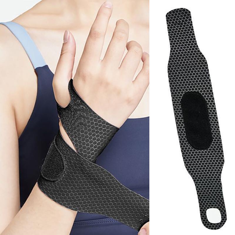 1 шт. Регулируемые напульсники Защитная поддержка запястья Бандаж для запястья для спортзала Спортивный напульсник Защита запястья Повязка от травм Ремешок